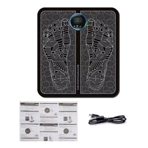 Perfect Electric Ems Foot Massager Leg Reshaping Pad Feet Muscle Stimulator Mat Us Stock Has A