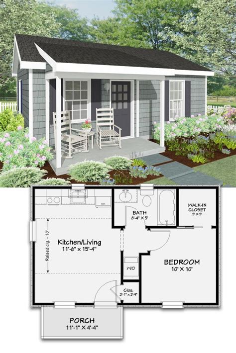 27 Adorable Free Tiny House Floor Plans Small House Design Tiny