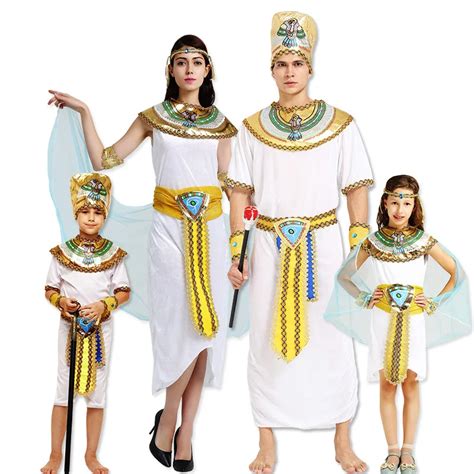 9 model egyptian prince clothes pharaoh costume cleopatra dresses women men party cosplay