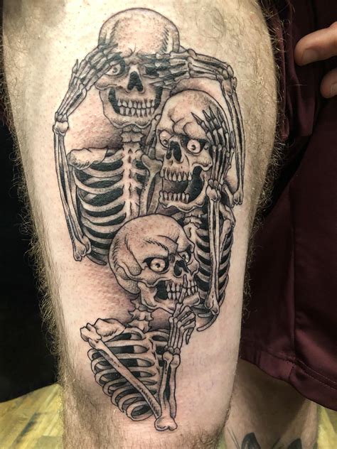 People give each other crazy tattoos on 'how far is tattoo far?' but are the crazy tattoos real or fake on the reality show? See No Evil. Hear No Evil. Speak No Evil. By Nate Pitcher ...
