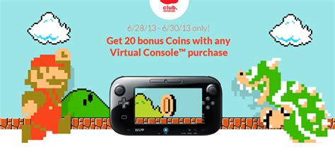 Club Nintendo Wii U Vc Promotion This Weekend Only Oprainfall