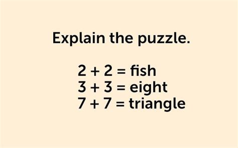 Tricky Math Riddles For Geniuses