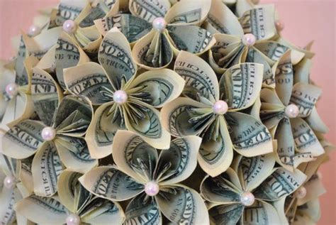 Money Flowers Money Origami Creative Money Ts Money Flowers
