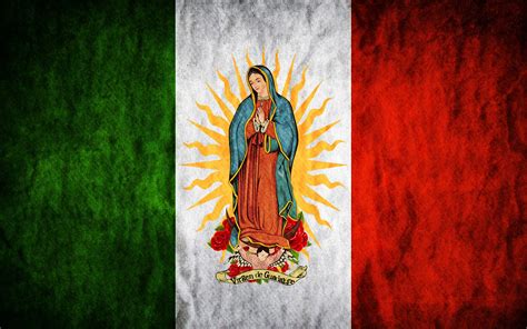 Mexican Virgin Mary Wallpaper