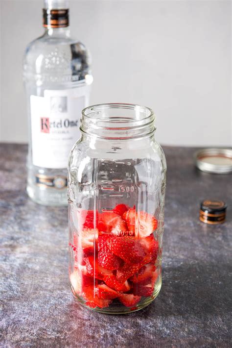 Strawberry Infused Vodka Dishes Delish