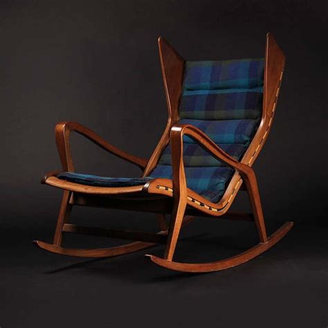 Rattan is technically a thin and flexible stem of palm. Extremely Rare Cassina Rocking Chair Model 572 | Rocking ...