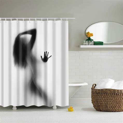 Buy Portrait Decor Bathroom Shower Curtains Woman