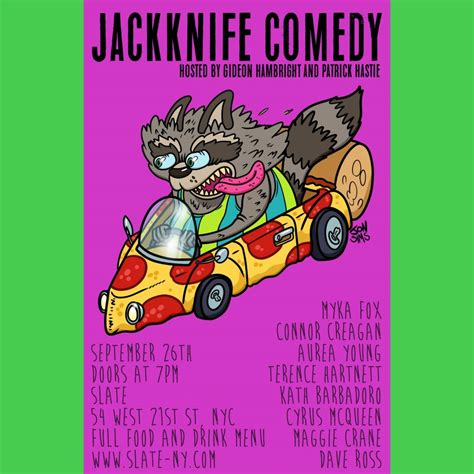 Jackknife Comedy The Lure Group