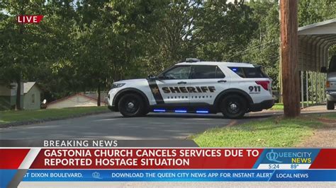 Gastonia Church Cancels Services From Heavy Police Presence Youtube