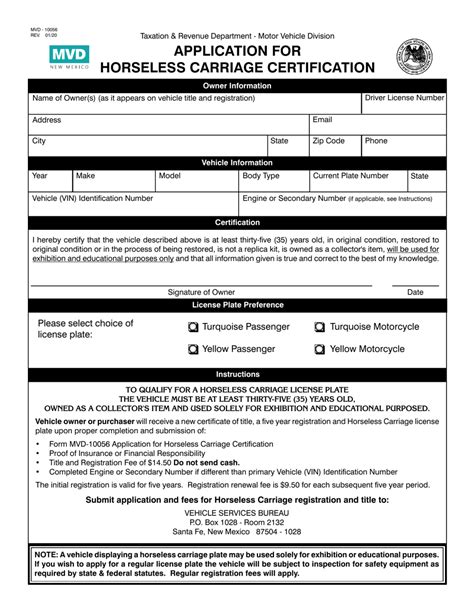 Form Mvd 10056 Fill Out Sign Online And Download Fillable Pdf New