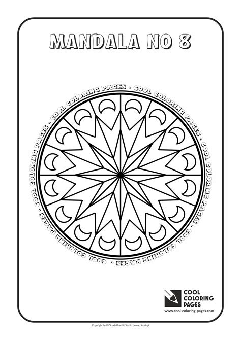cool coloring pages mandalas cool coloring pages  educational coloring pages