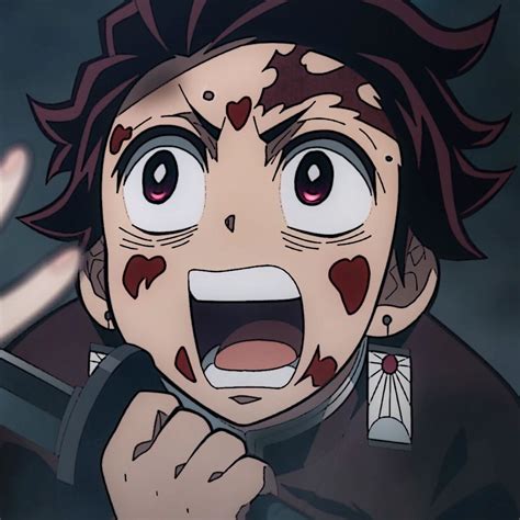 Shocked Face Face Icon Welcome To The Jungle Anime Screenshots Cute Memes Kamado Slayer