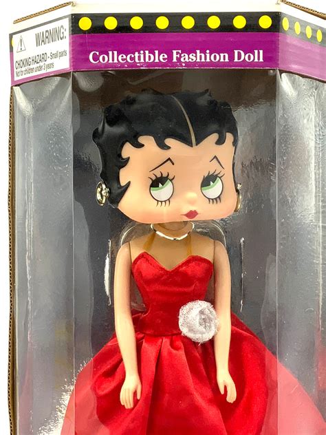 Gorgeous Collectible Vintage Betty Boop Doll Fashion Doll Red Etsy