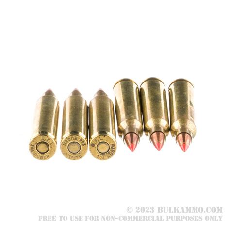 50 Rounds Of Bulk 204 Ruger Ammo By Fiocchi 32 Gr V Max