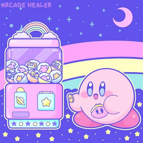 Arcade Healer — Good Luck ⋆ In 2020 Kirby Art Kirby Character