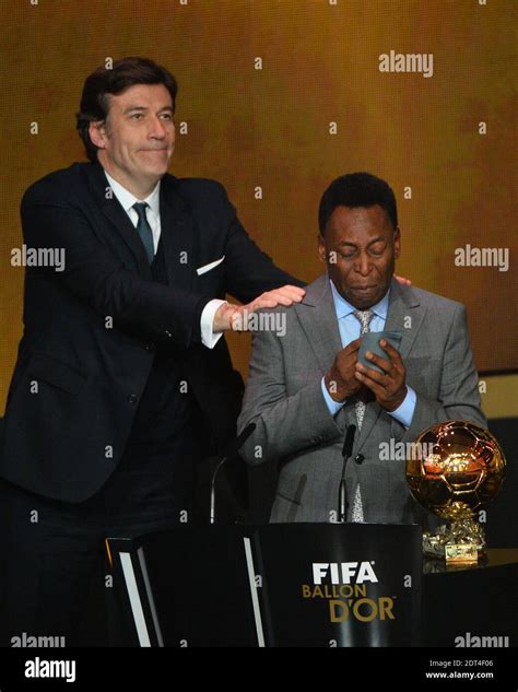 Brazilian Football Legend Pele Cries As He Receives An Honorary Fifa