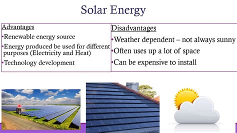Jan 28th Science Advantages And Disadvantages Of Energy Sources