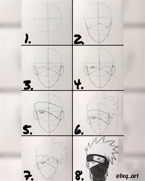 Outline a shape for the head of the anime contour, trying to vary the thickness and blackness of the line. 10 Anime Drawing Tutorials for Beginners Step by Step - Do ...