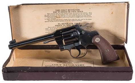 Colt Officers Model Revolver 22 Lr Rock Island Auction