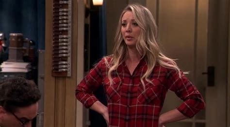 Red Plaid Shirt Worn By Penny Kaley Cuoco In The Big Bang Theory