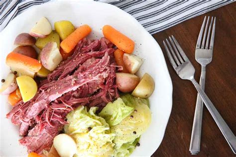 Place it in the instant pot on a steamer insert. Instant Pot Corned Beef and Cabbage Recipe
