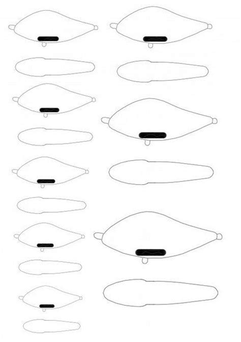 20 Best Lure Templates Images Lure Lure Making Homemade Fishing Lures