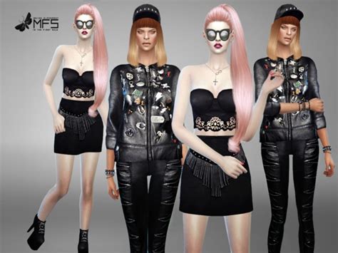 Mfs Rock Your Body Collection By Missfortune At Tsr Sims 4 Updates