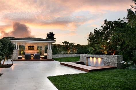 50 backyard landscaping ideas that will make you feel at home. Outdoor Living Areas - Contemporary - Patio - orange ...