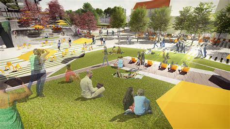 Plazas New And Old Are Poised To Reshape Las Urban Outdoors