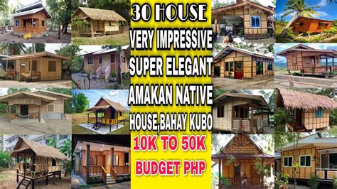 30 Very Impressive And Super Elegant Amakan Native Housebahay Kubo
