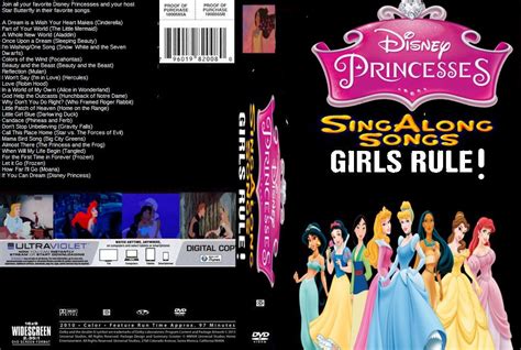 Disney Princess Sing Along Songs Girls Rule By Steveirwinfan96 On