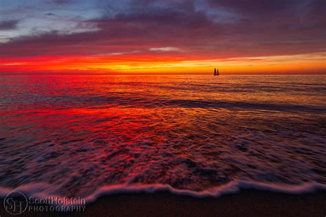 Beach Sunset Venice Florida Landscape Photography