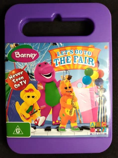 Barney Let S Go To The Fair Dvd R Pal Picclick Au