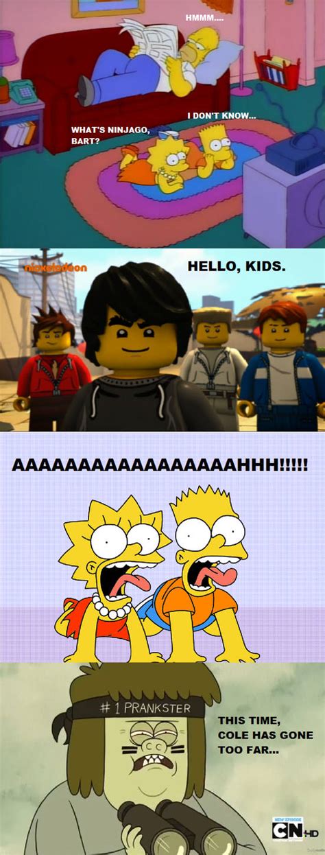 Cole Antagonizes Bart And Lisa By Trc Tooniversity On Deviantart