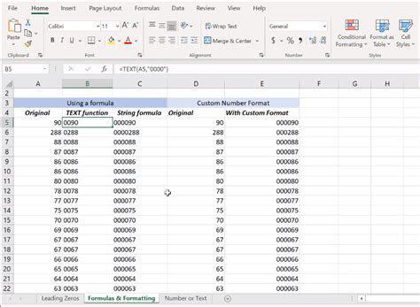 How To Add 0 In Front Of A Number In Excel Excel At Work