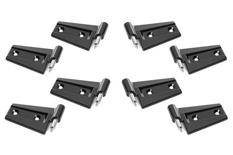 For vw transporter t5 sliding door roller guide hinge bottom left 7h0843397 aa. Quadratec 8pc. Replacement Door Hinge Set for 07-18 Jeep ...