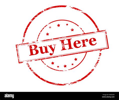 Rubber Stamp With Text Buy Here Inside Illustration Stock Photo Alamy