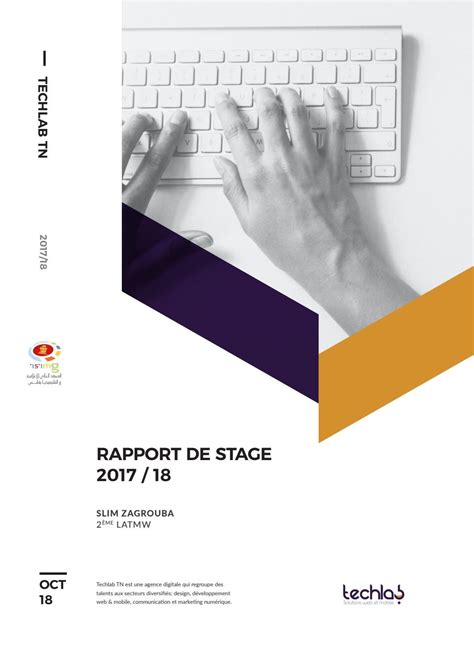 Rapport De Stage Webdesign By Slimzagrouba Issuu