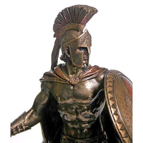 Life Size Bronze Greek Warrior Statue Sculpture For Sale Ce