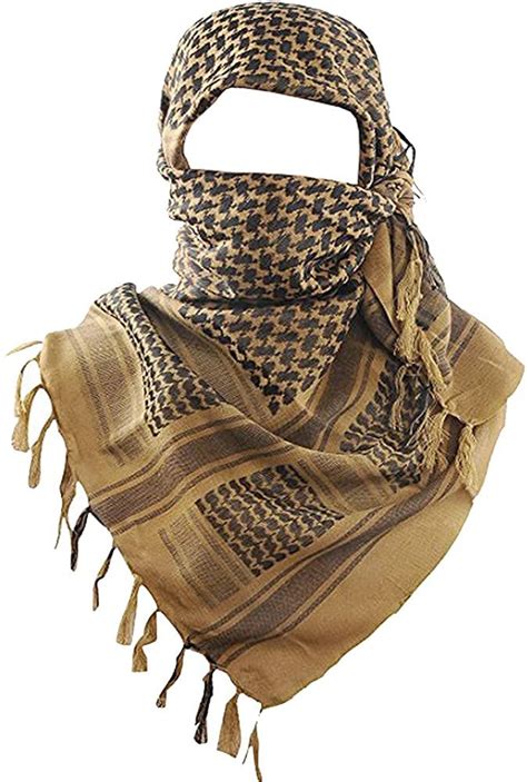 Arabic Shemagh Arab Tactical Desert Army Shemagh KeffIyeh Scarf Men