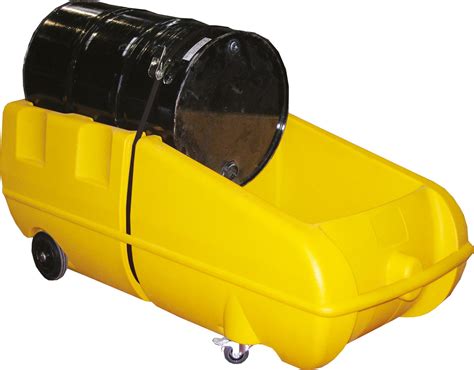 Bunded 205l Drum Dolly Yellow Rml Supplies