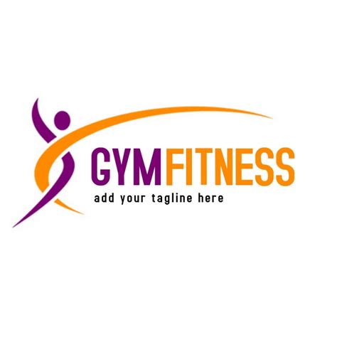 Gym Fitness Logo Template Postermywall