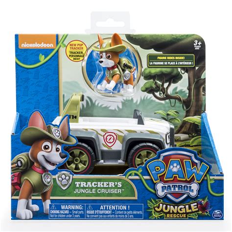 Nickelodeon Paw Patrol Jungle Rescue Trackers Jungle Cruiser