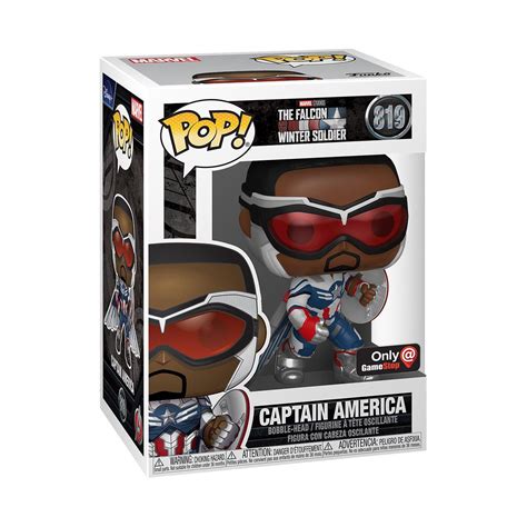 Funko Pop Marvel The Falcon And The Winter Soldier Captain America