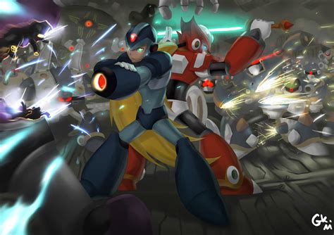 Fanart De Megaman X By Gekkaz On Deviantart