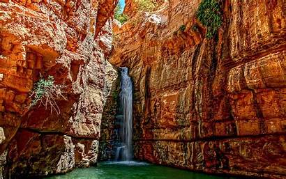 Israel Jerusalem Nature Waterfalls Waterfall River Wallpapers
