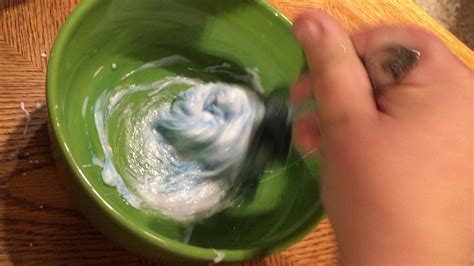 How To Make Slime With Glue And Tide Laundry Detergent Youtube