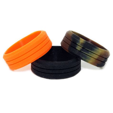 Silicone Wedding Ring 3 Pack Outdoor Rings Great For For Plastic Wedding Bands 