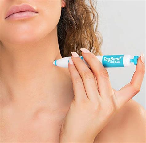 auto tagband® skin tag remover device for medium large skin tags easy application in minutes