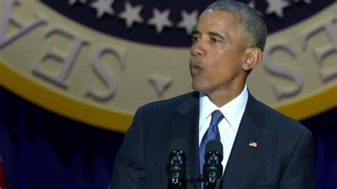 Most Memorable Lines From Barack Obamas Farewell Address Cnnpolitics